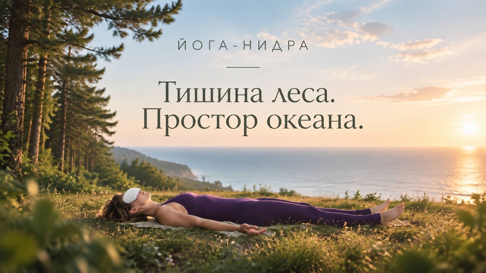Йога-нидра «Тишина леса. Простор океана» | Аудиомедитация с Ольгой Андриановой