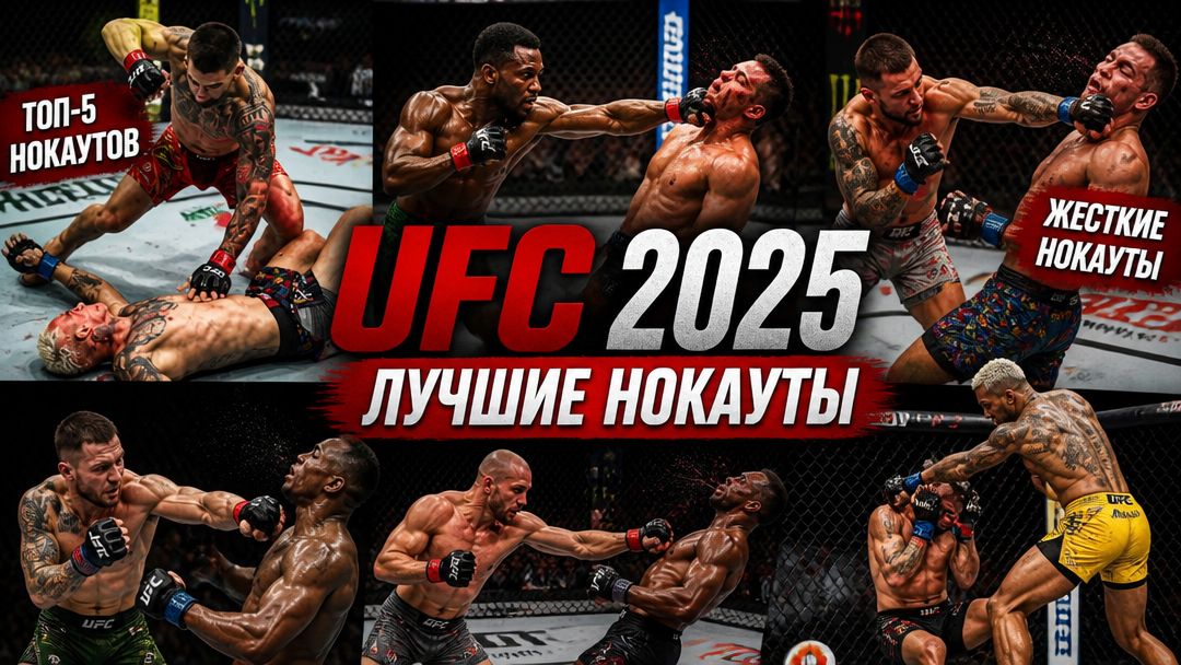 УБОЙНЫЕ НОКАУТЫ СЕЗОНА | UFC | 2025 |