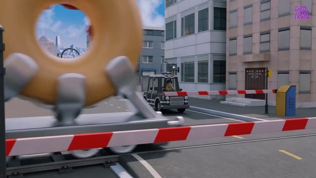 🚂 Вагон отцепился от поезда! Детский мультик про паровоз для малышей