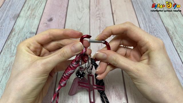 Брелок-обвес Lanson goods Шнуры и буквы  - видео