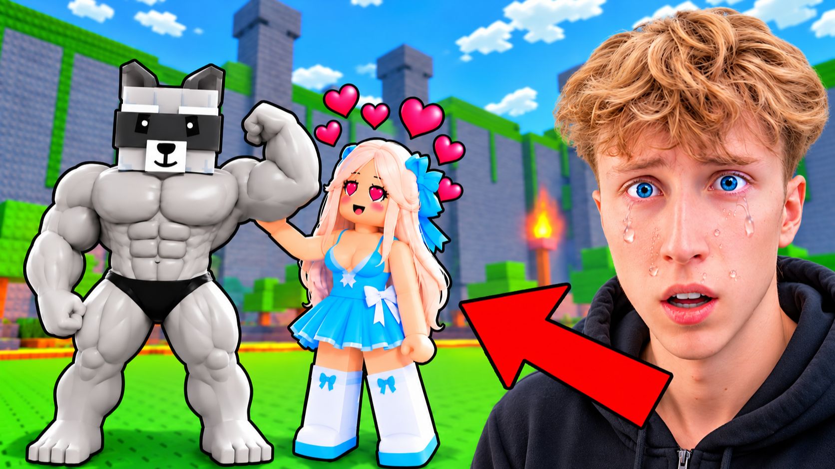 😱 КСЮША БРОСИЛА МЕНЯ И УШЛА К ЕРОКСУ В ROBLOX