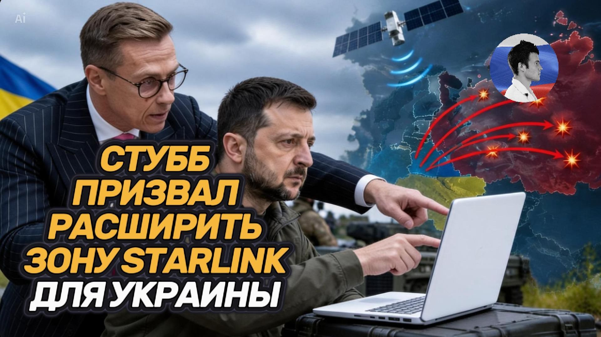 Стубб просит расширить зону Starlink для Украины. Польша стягивает войска
