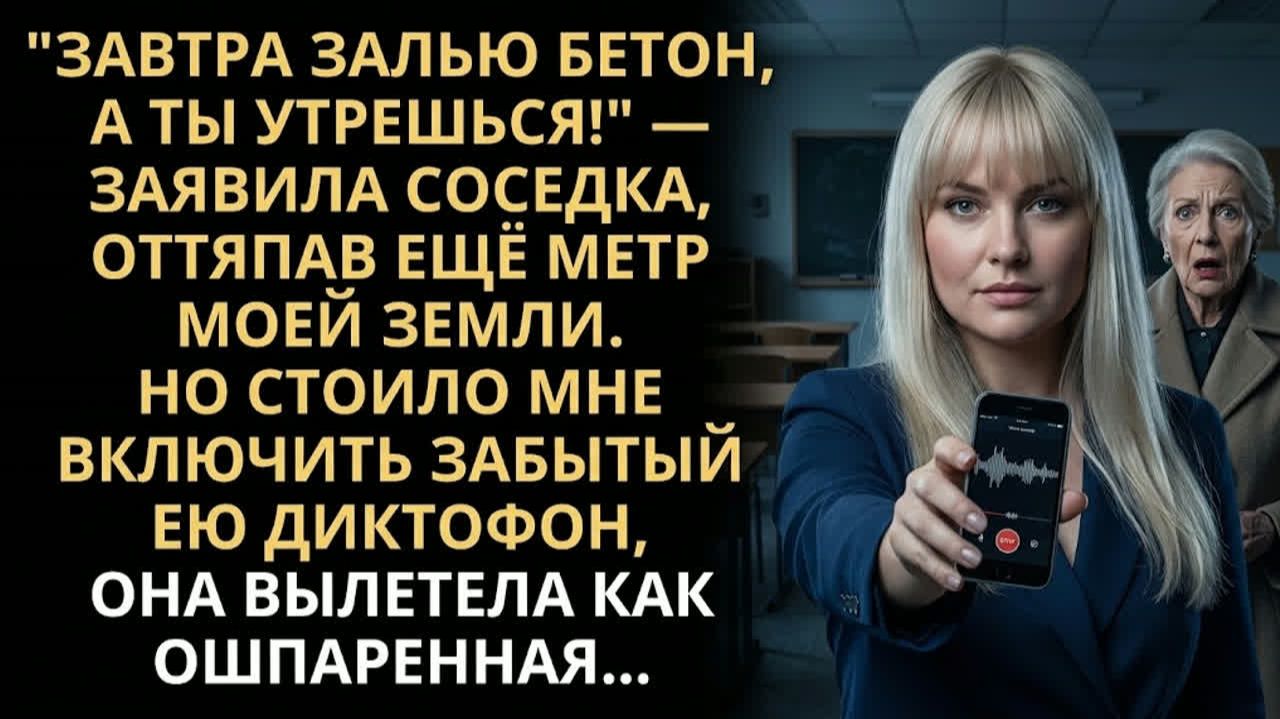 Истории из жизни|Завтра залью бетон, а ты утрешься|Аудио рассказы|Аудиокниги слушать онлайн|
