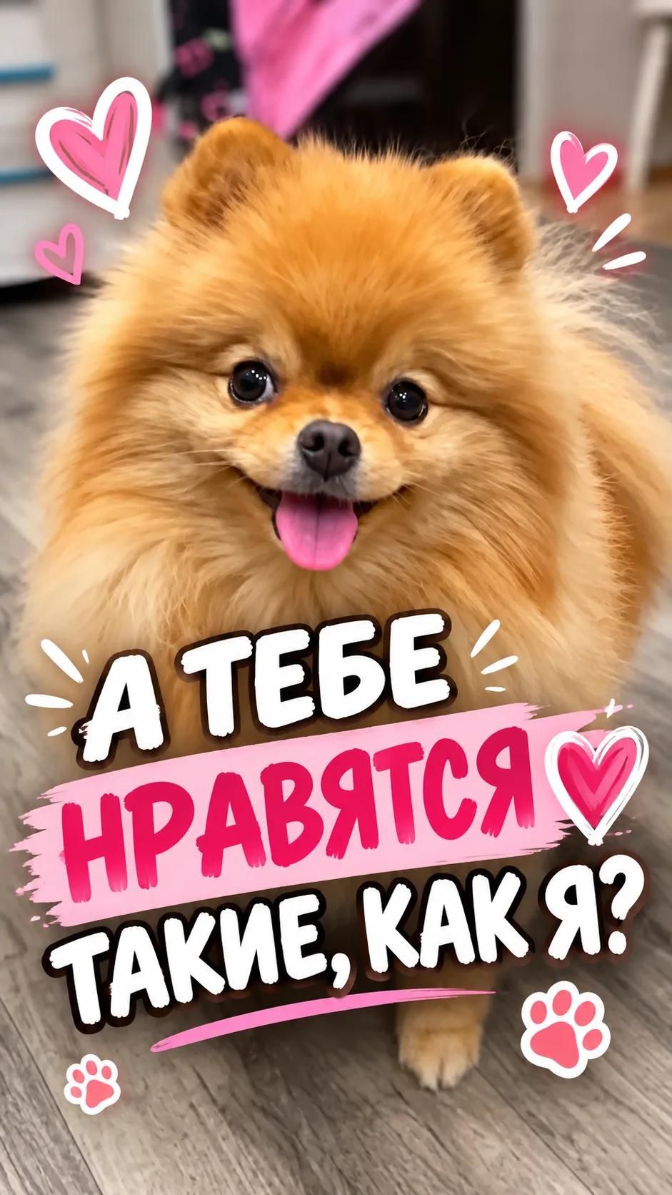 А тебе нравятся такие, как я? ❤️ Померанский шпиц Лили