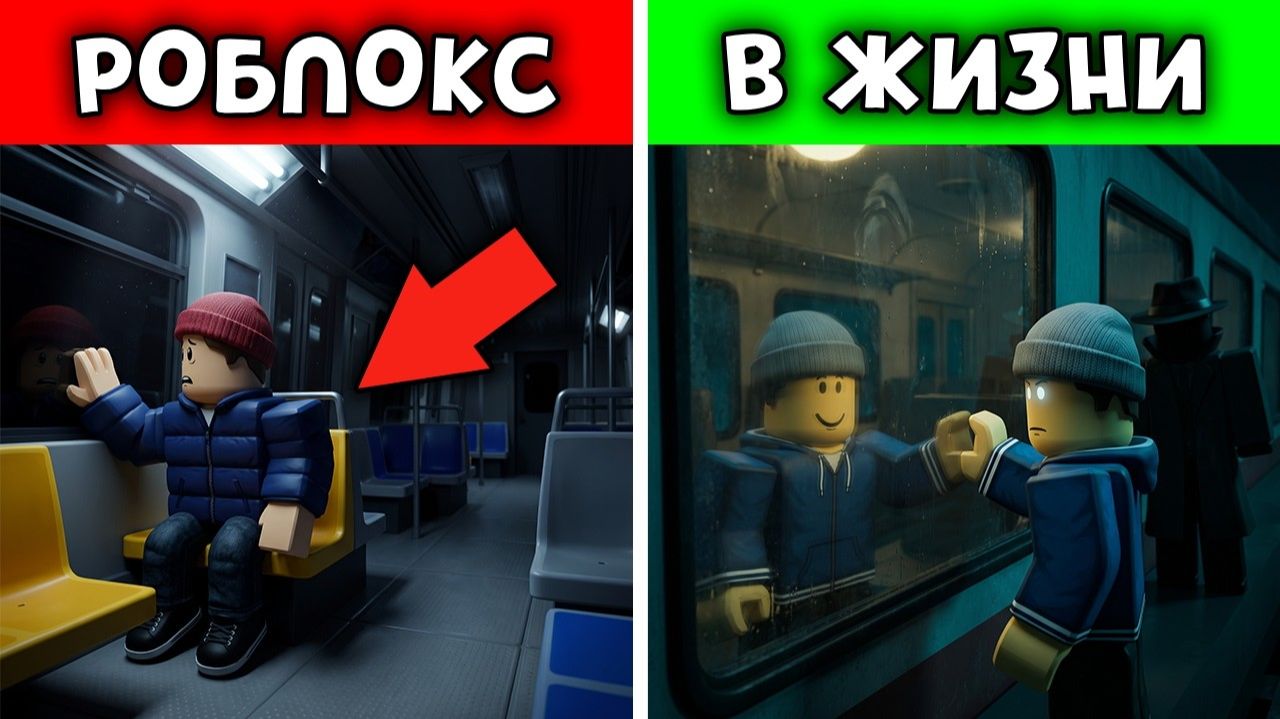 Этот игрок Roblox увидел своего двойника в метро