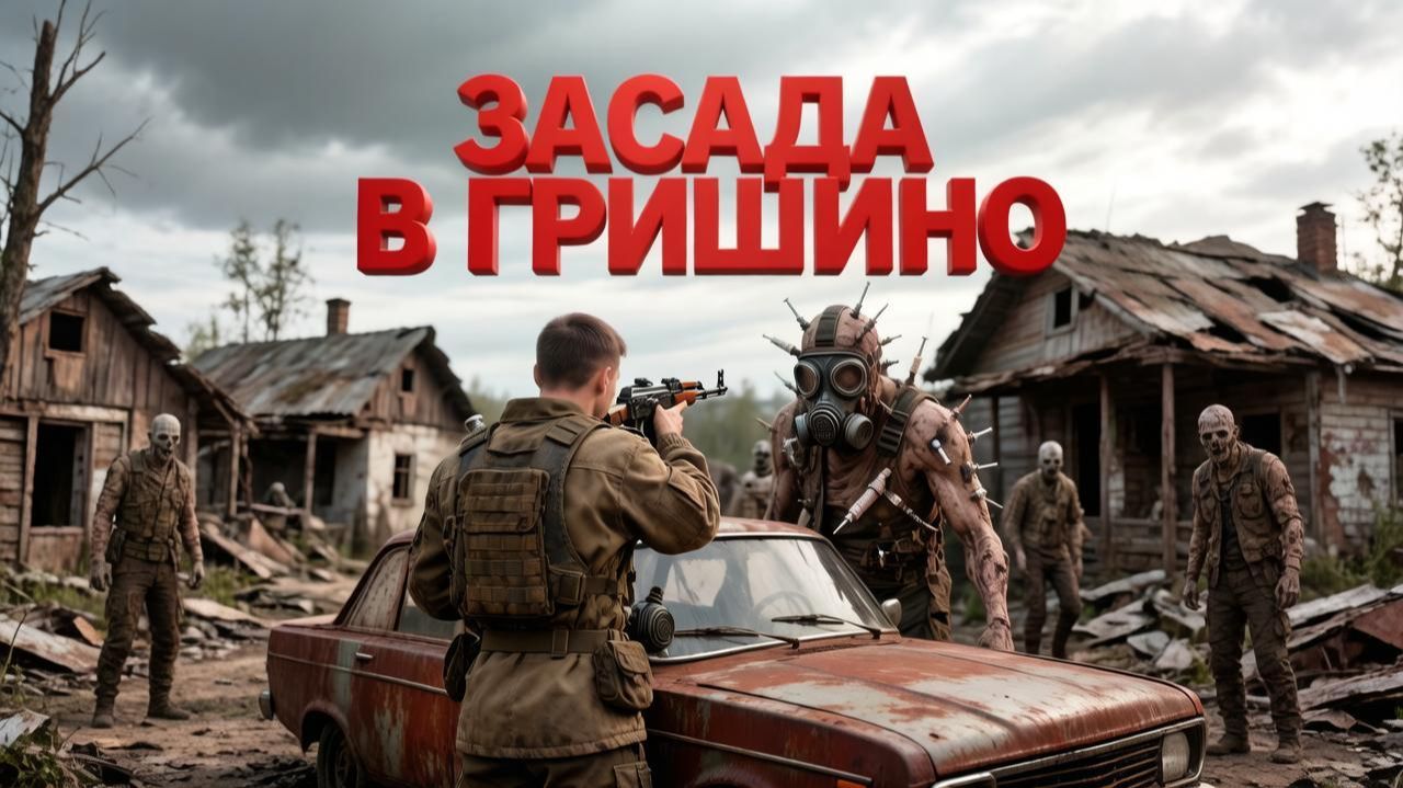 DAYZ НЕУДЕРЖИМЫЕ | ЗАСАДА В ГРИШИНО