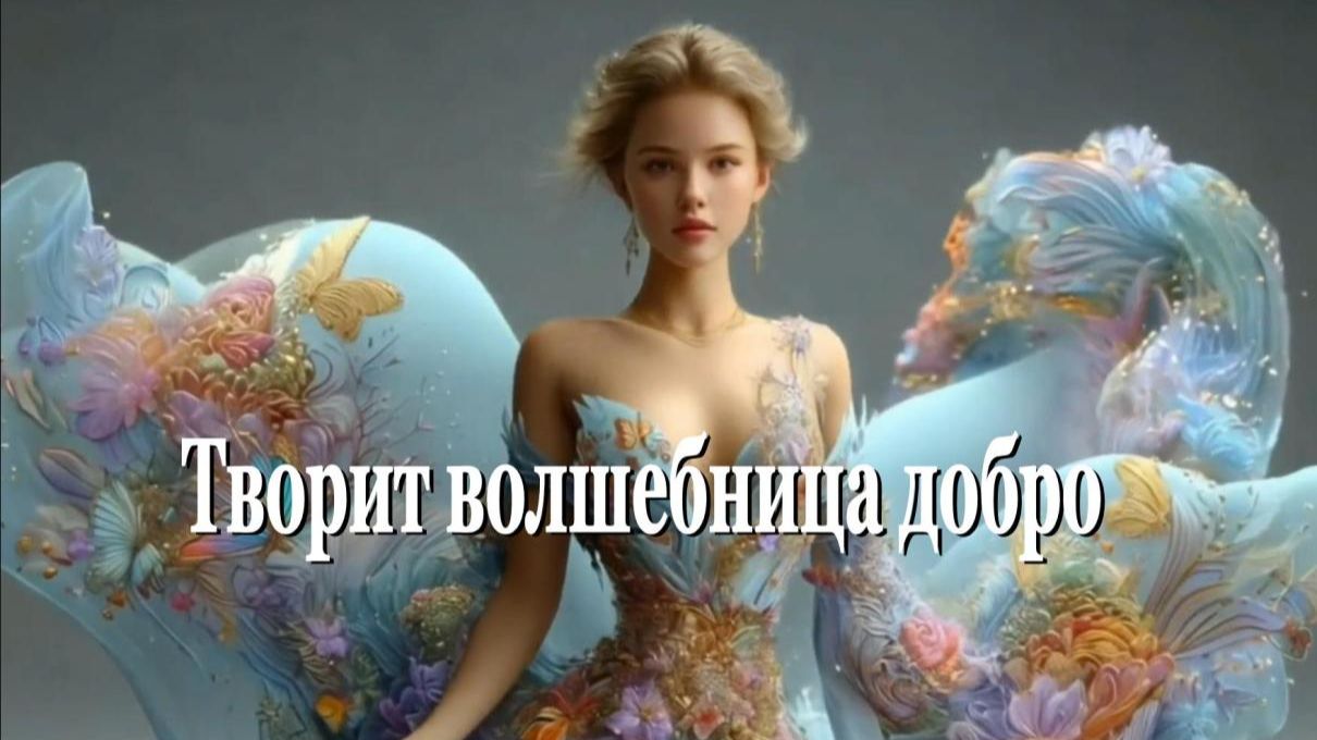 Творит волшебница добро