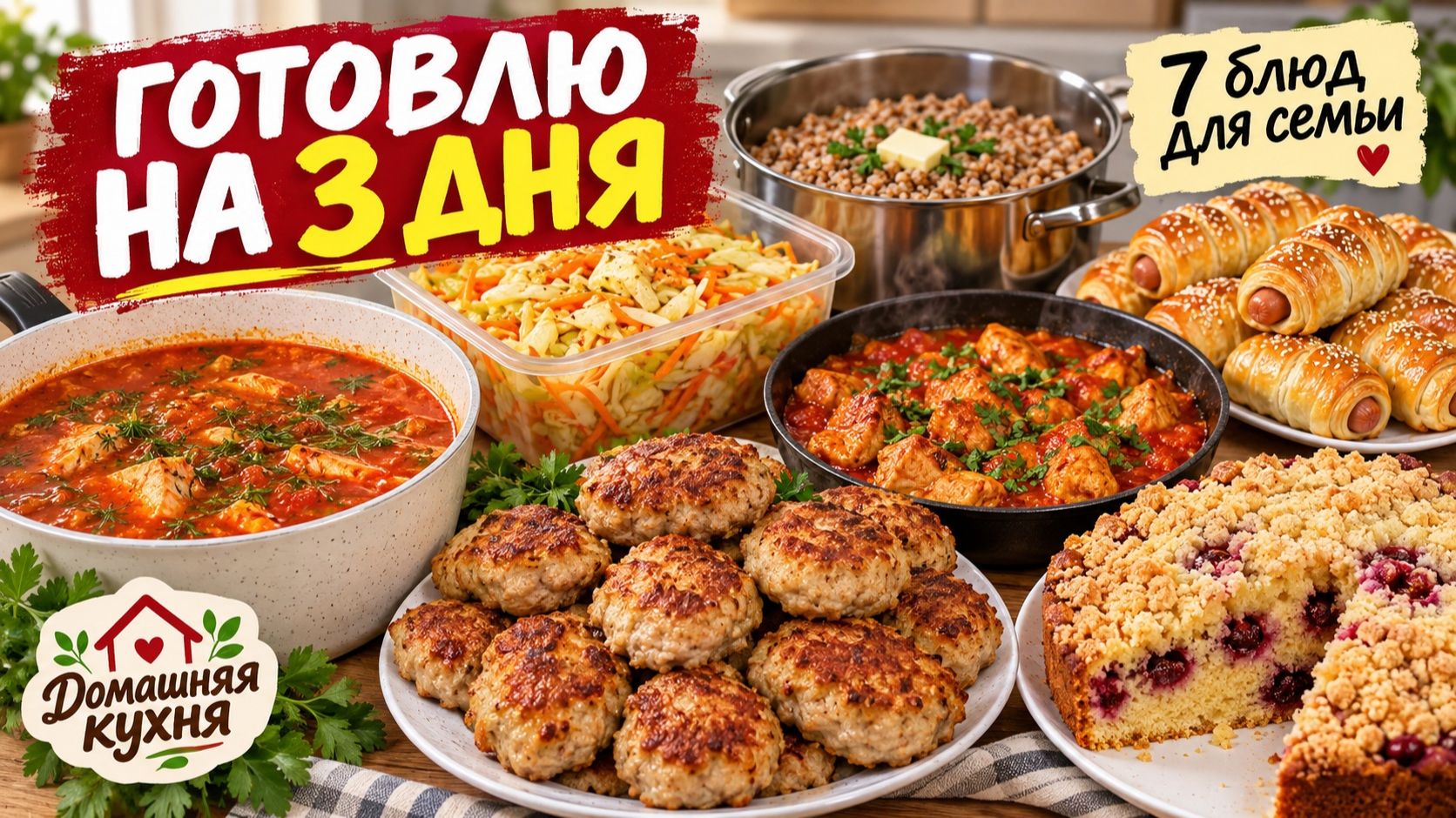 Хватит жить на кухне! Наготовила на 3 дня и забыла про еду - Простые Домашние рецепты на каждый день
