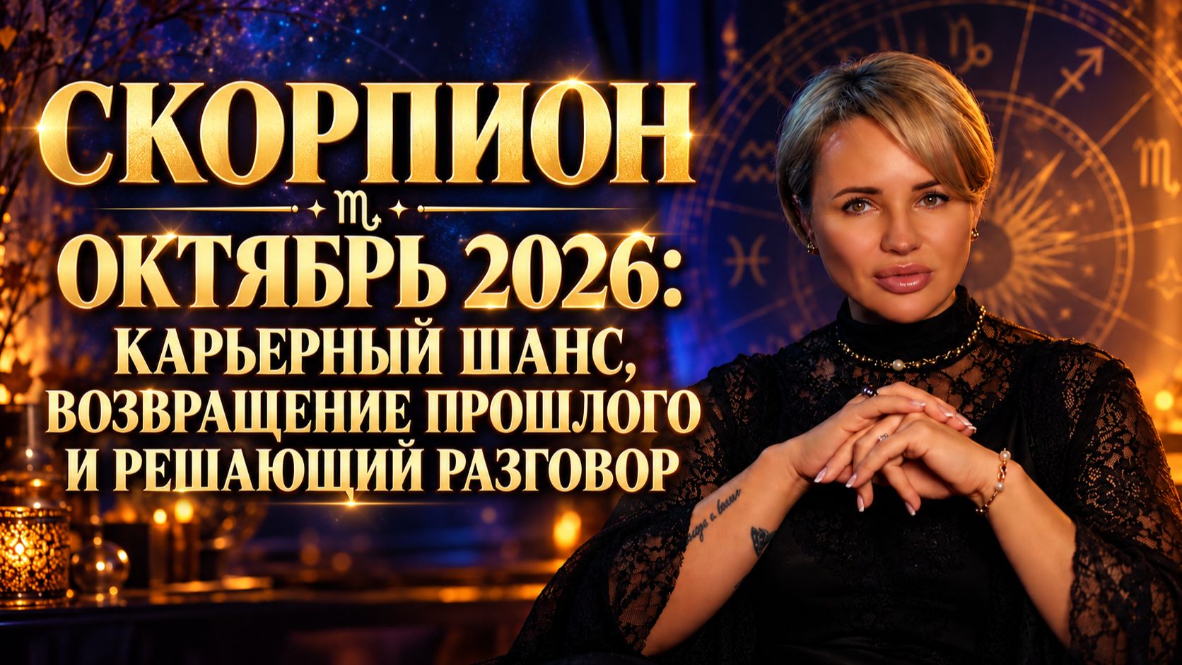 СКОРПИОН — ОКТЯБРЬ 2026: карьерный шанс, возвращение прошлого и решающий разговор
