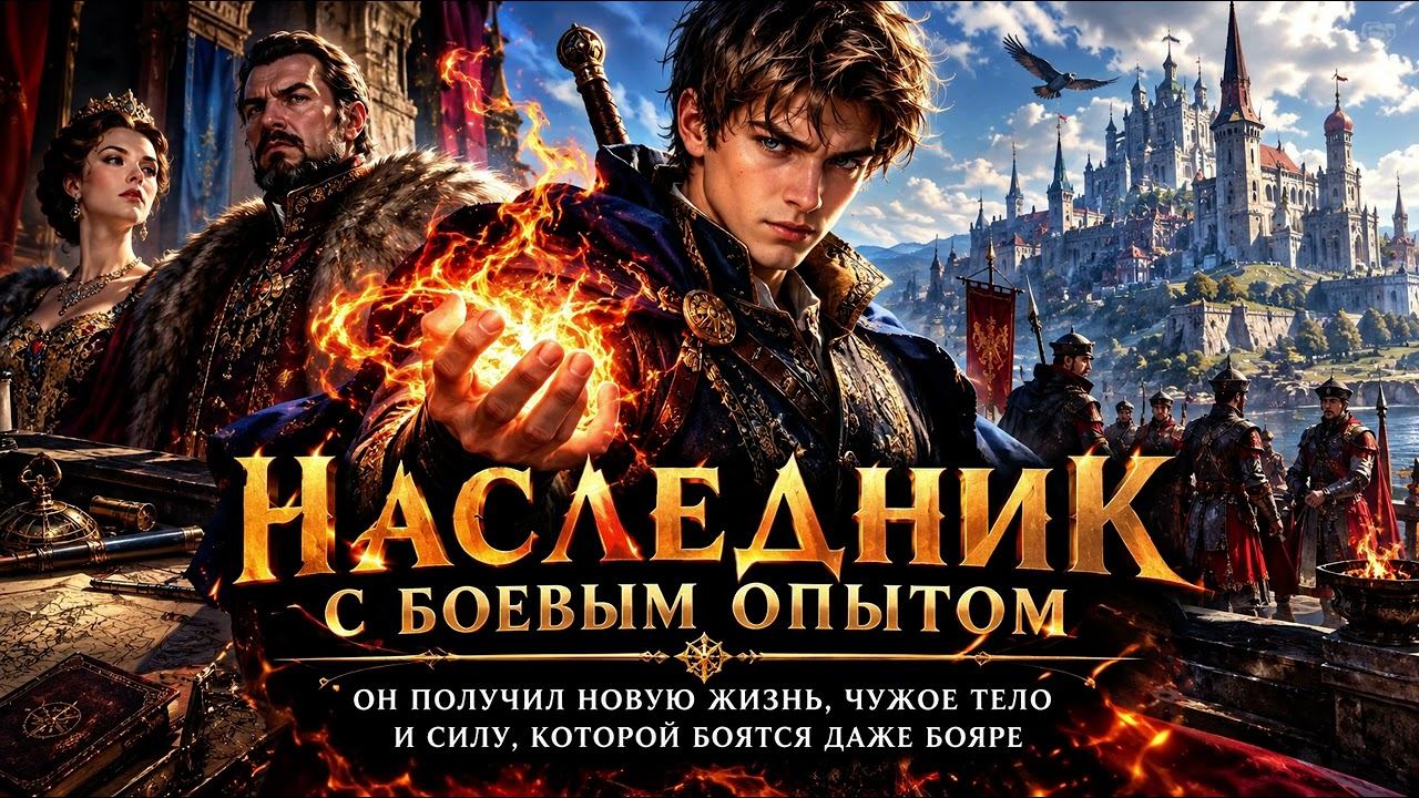 Аудиокнига полностью. Попаданцы. «Наследник с боевым опытом» Книга 1 из 8
