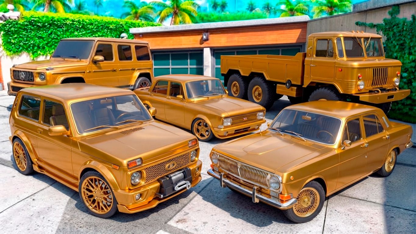 Угнал кучу золотых чит тачек у мажора в GTA 5! Битва воров в ГТА 5 Онлайн!