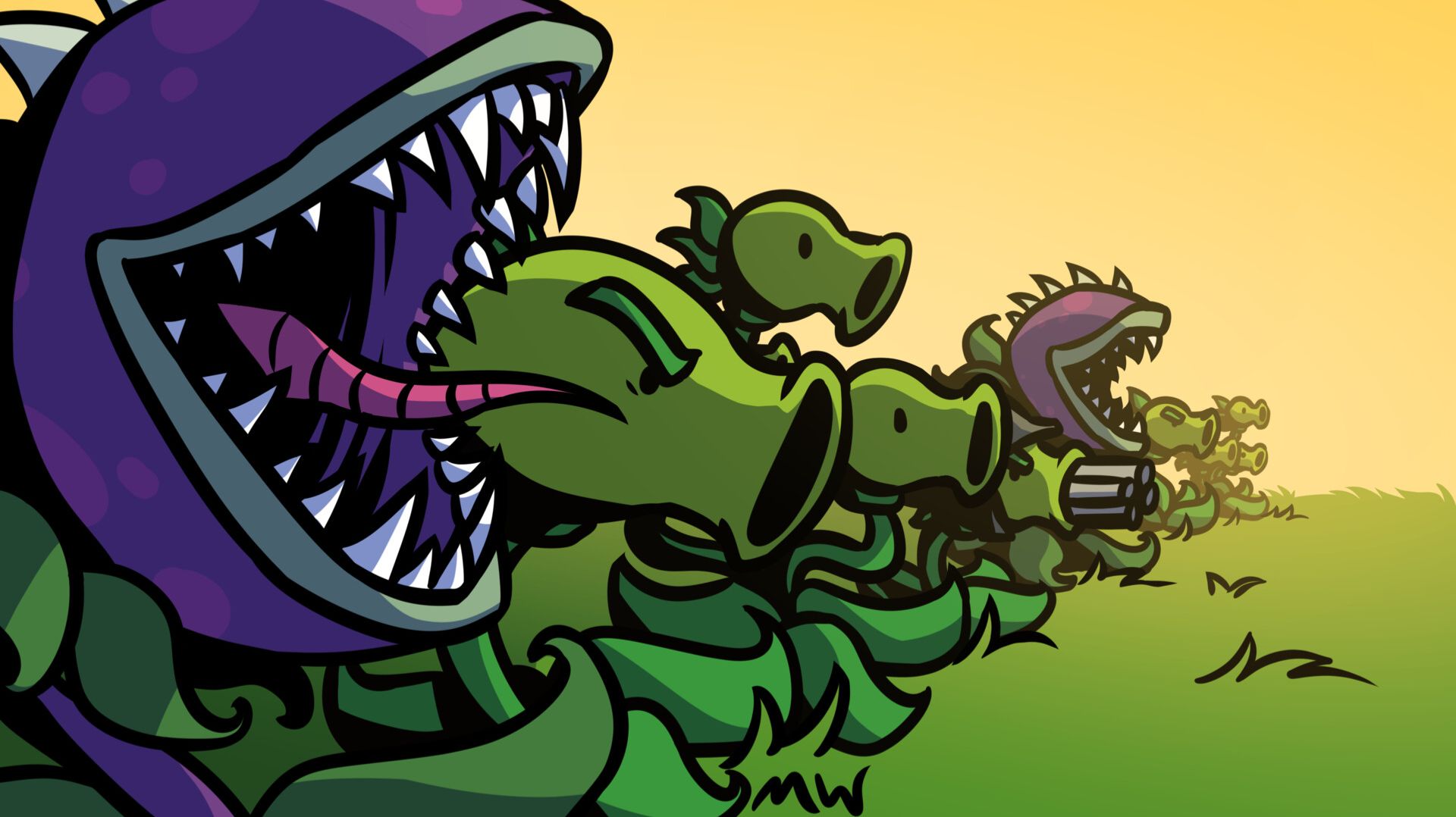 Растения против Зомби PvZ Plants vs Zombies