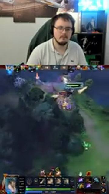 нереальное везение в доте | #qavivi с помощью #Twitch