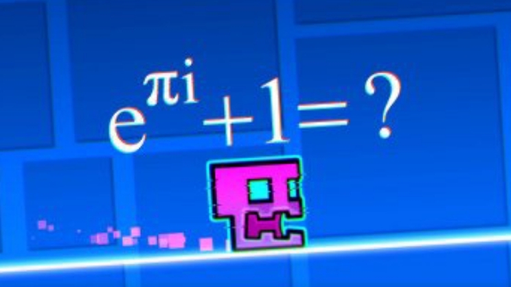 Математика в Geometry Dash Level A (ItzMathsPlayz) прохождение уровня