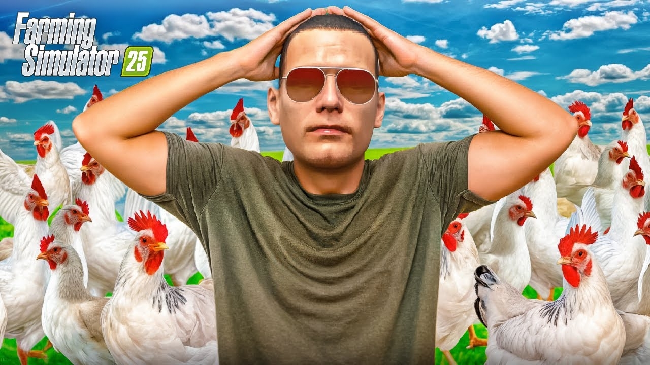 ЗАВЕЛИ 10.000 КУР и БЫЛИ В ШОКЕ ОТ ПРИБЫЛИ С НИХ! FARMING SIMULATOR 25