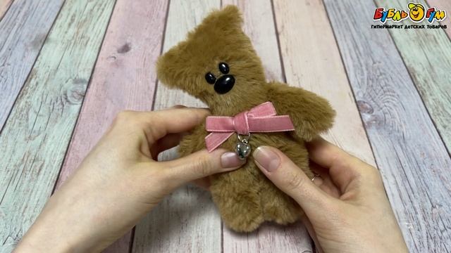 Брелок Lanson goods Мишка с украшениями в ассортименте - видео