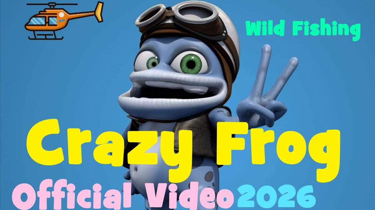 Crazy Frog | Дикая Рыбалка | Видео 2026 | #крейзифрог #фрог #crazyfrog #сумасшедшаялягушка #3д