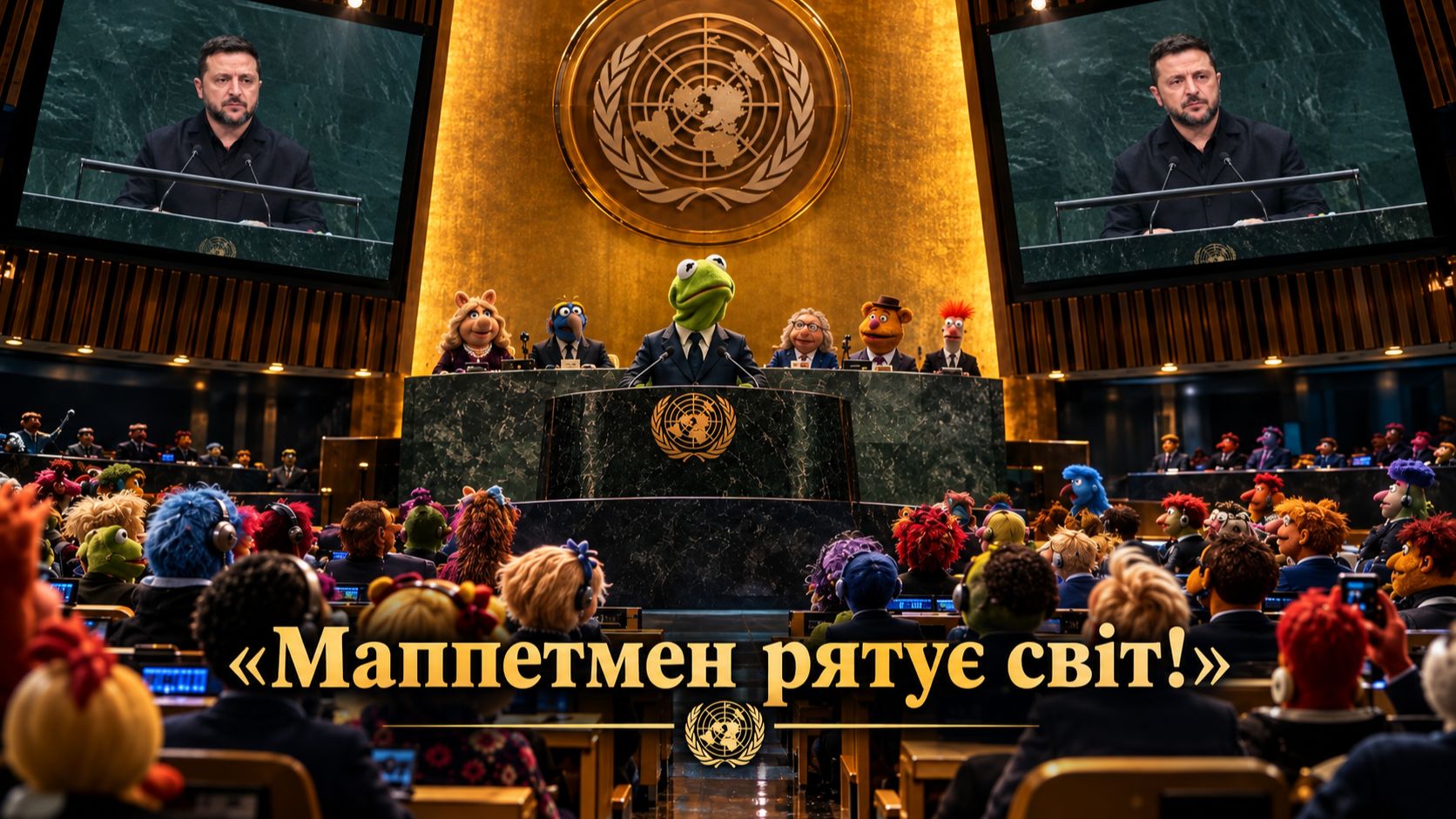 Андрей Ваджра. О Маппет-шоу объединенных наций
