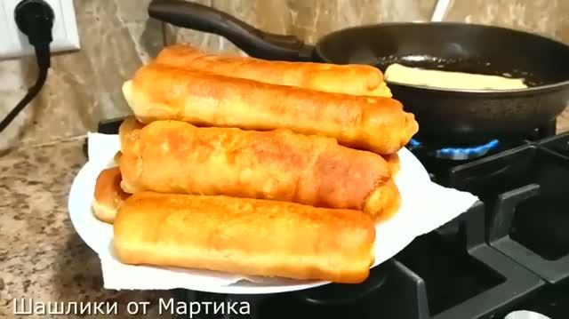 Жареные пирожки - мягкие и вкусные.