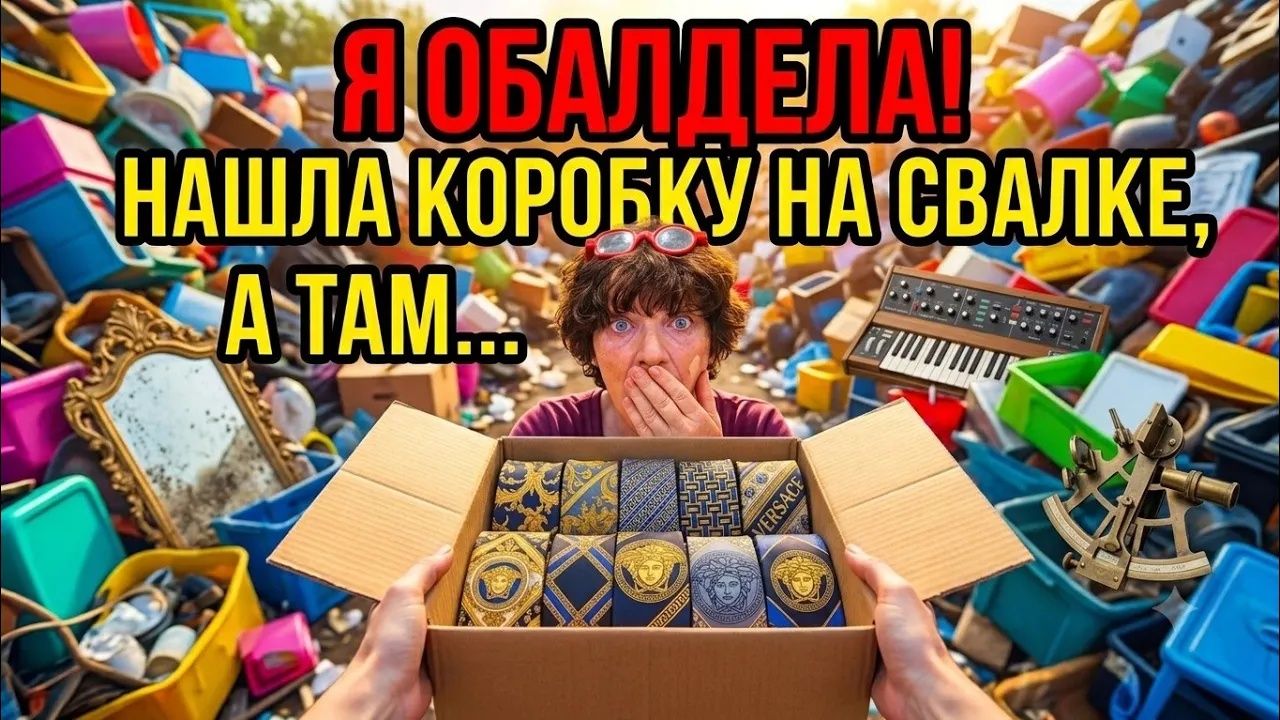 Элла Австралия. Я ОбАлДеЛа ! Нашла коробку на свалке и брендовые вещи ! Не мусорка  а барахолка Dump