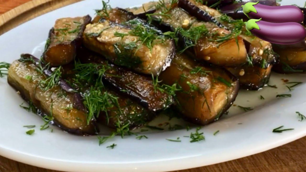 Просто Вкусно!. ☝🏼Баклажаны в Азиатском стиле.