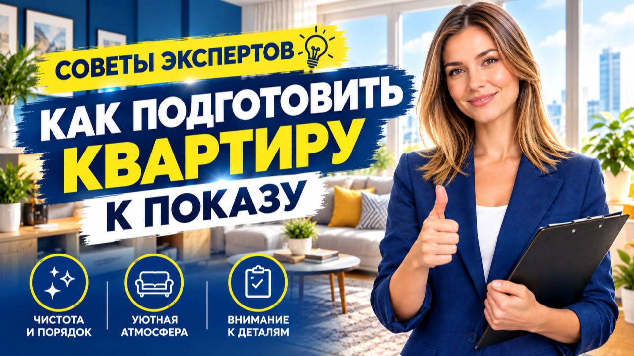 Подготовка квартиры к показу - Советы БН-24