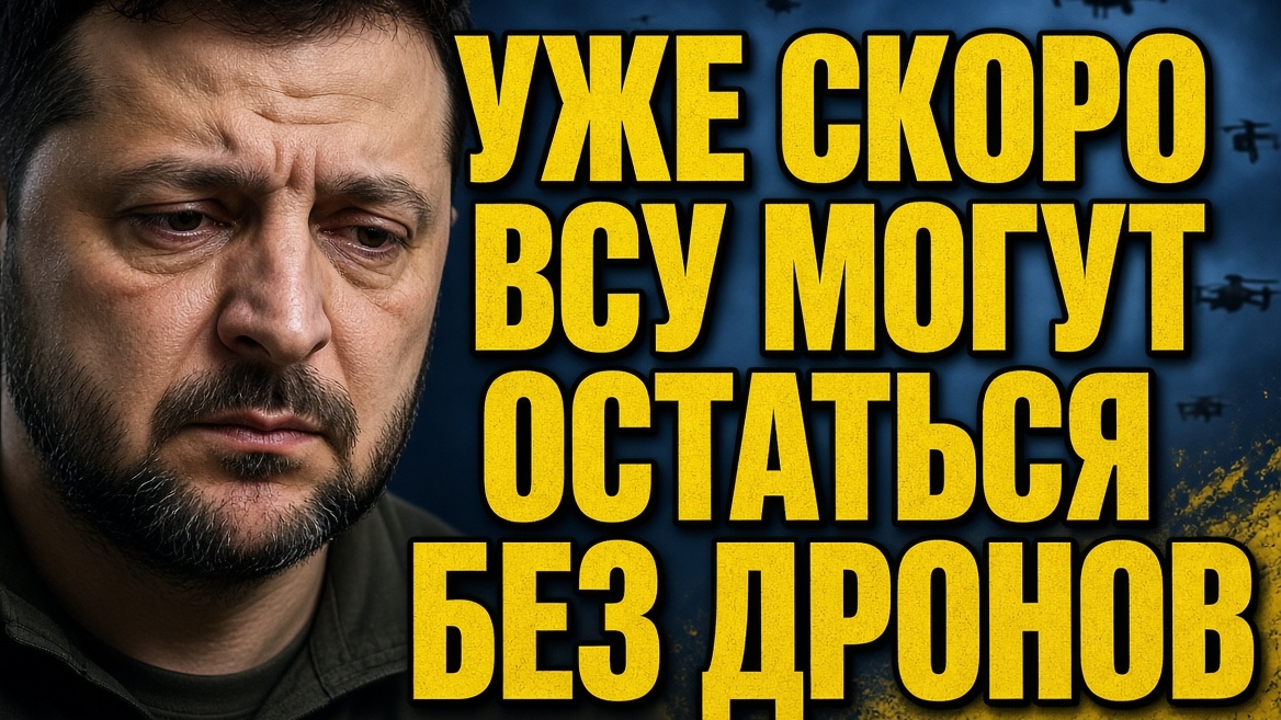 УЖЕ СКОРО ВСУ МОГУТ ОСТАТЬСЯ БЕЗ ДРОНОВ ! ЗЕЛЕНСКИЙ ТРЕБУЕТ 27 МЛРД УДАРЫ РОССИИ