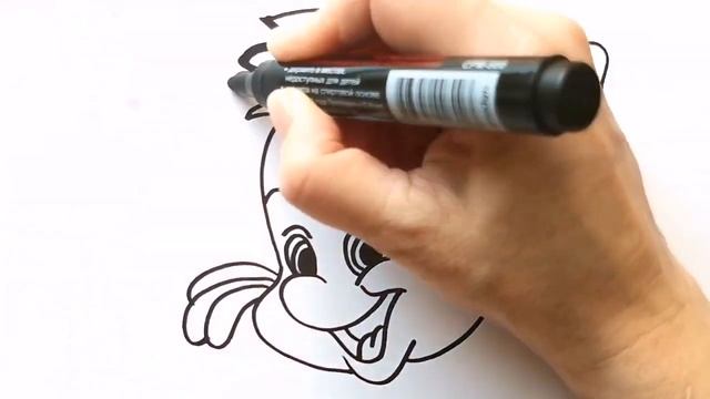 Как нарисовать ФЛАУНДЕРА / раскраска для детей / НарисуйКа
