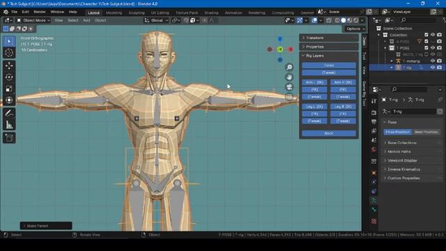How To Rig Shoulder Properly Inside Blender 4.0