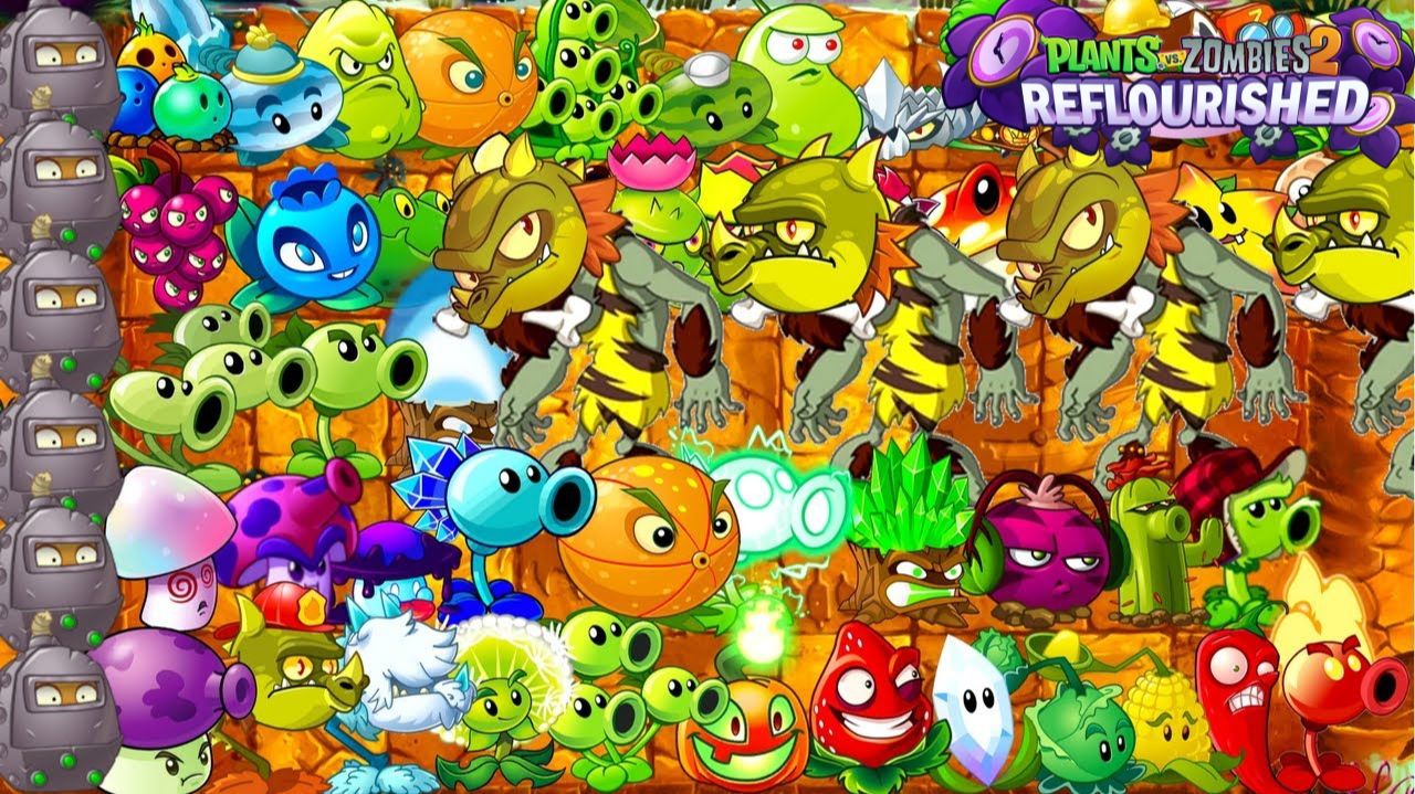 Растения против Зомби-2 Reflourished  PvZ-2 Plants vs Zombies ПвЗ [29]