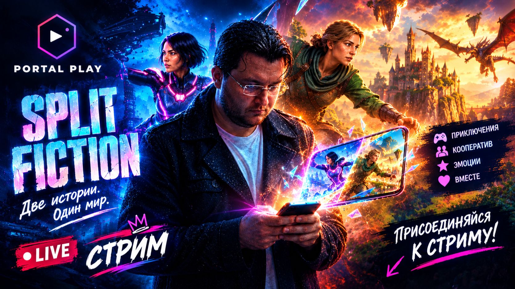 SPLIT FICTION — два мира, одна невероятная история! 🎮 7серия