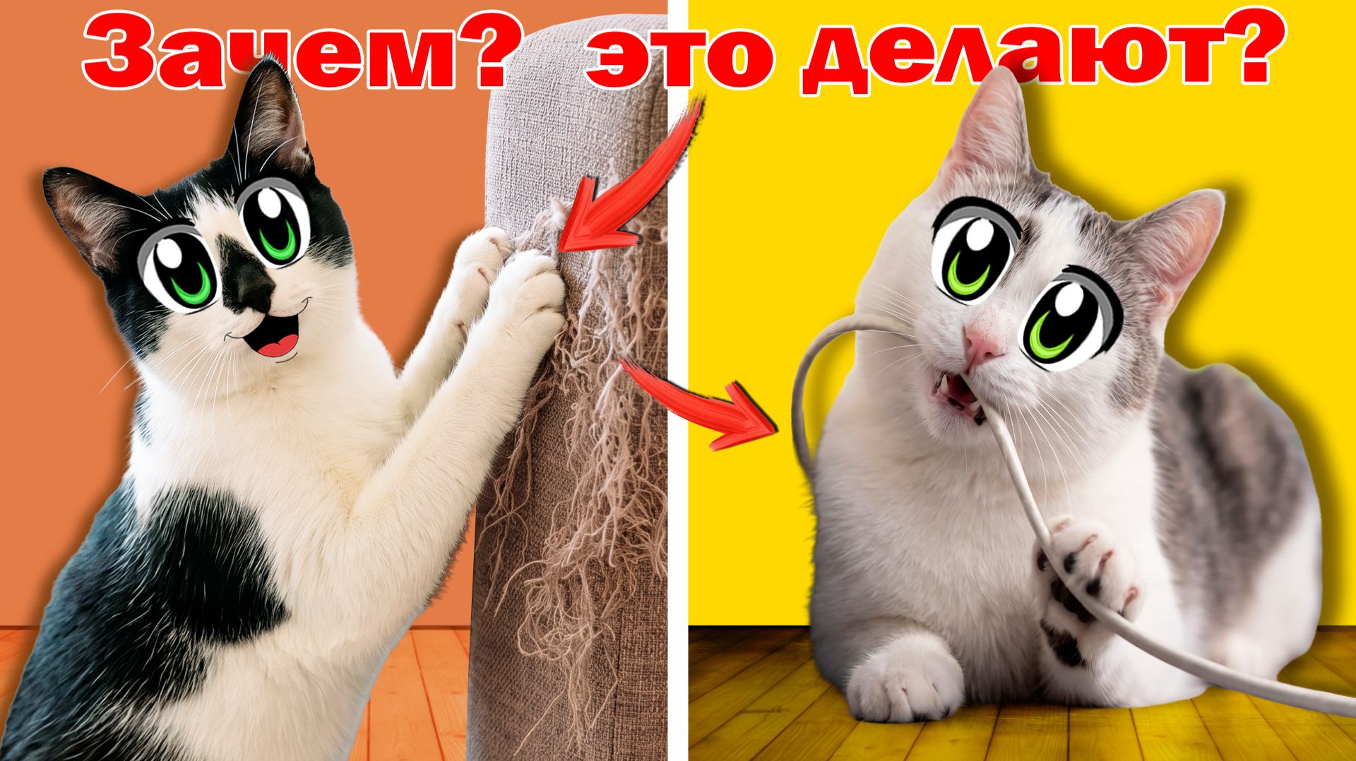 ПОЧЕМУ КОШКИ ТАК СЕБЯ ВЕДУТ? 12 СЕКРЕТОВ И СТРАННОСТЕЙ КОТОВ (ОБЪЯСНЕНИЕ)