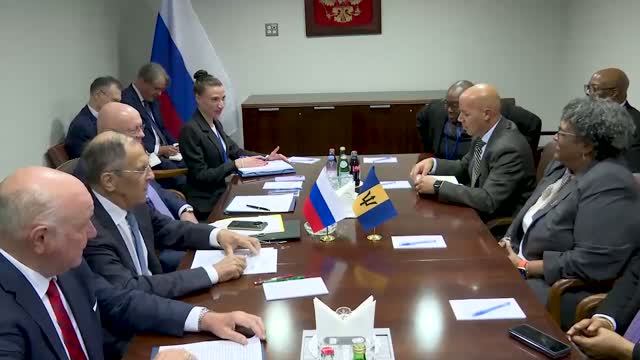 С.Лавров и М.А.Моттли Нью-Йорк, 25 сентября 2026 года