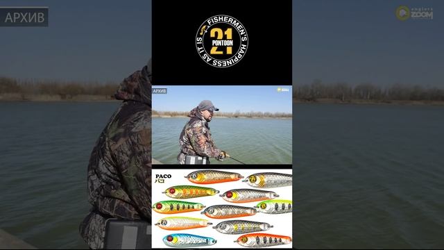 Колеблющиеся блёсны Pontoon21 PACO и Sinuoso