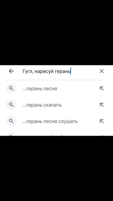Герань