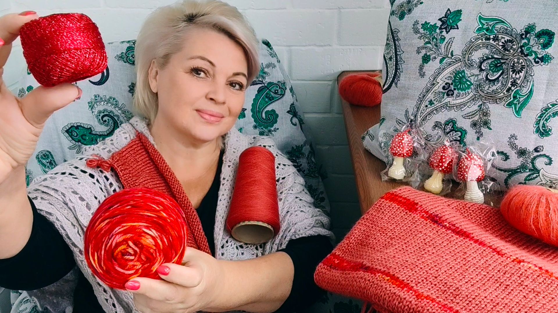 ВПЕЧАТЛЕНИЕ ОТ ФР 👍 СВЯЗАЛА СПИНКУ КАРДИГАНА🧶  НУЖЕН БЛЕСК?