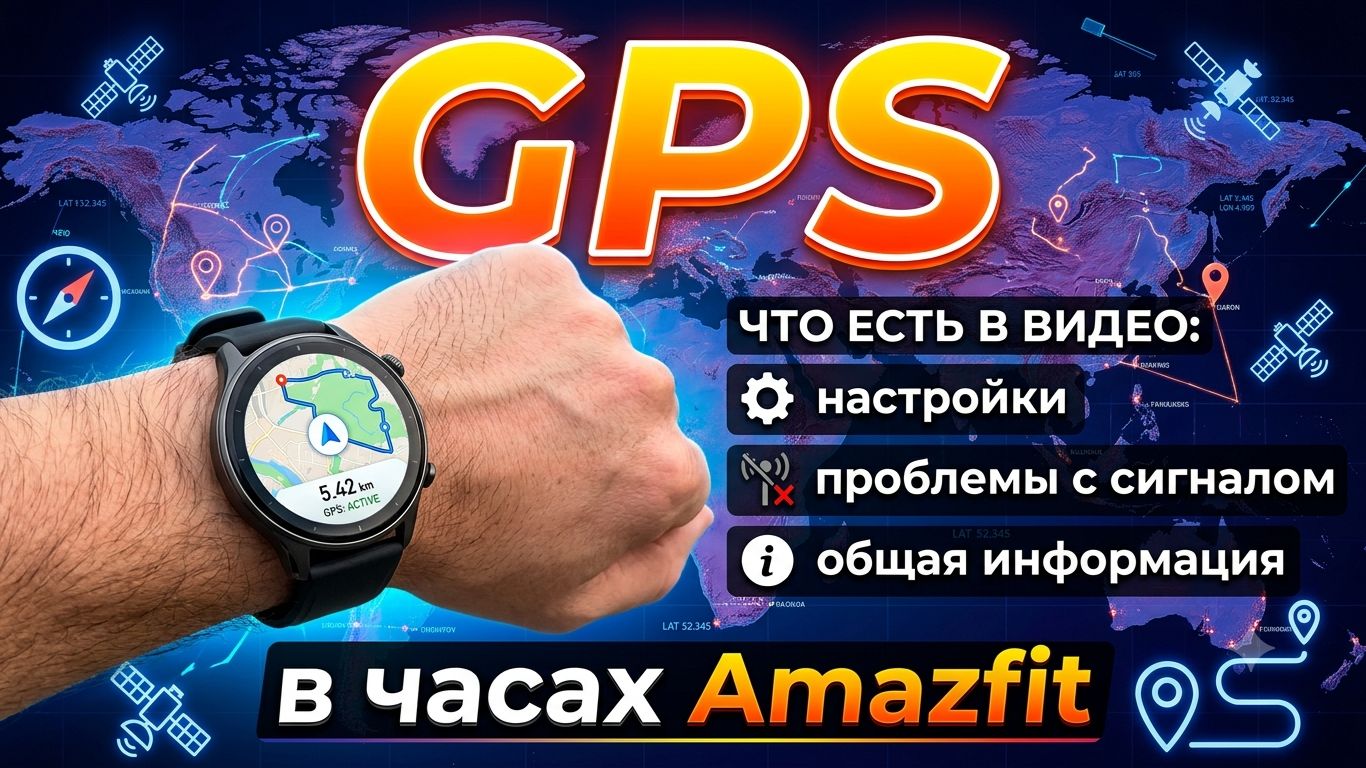 Поговорим о GPS! (Amazfit)