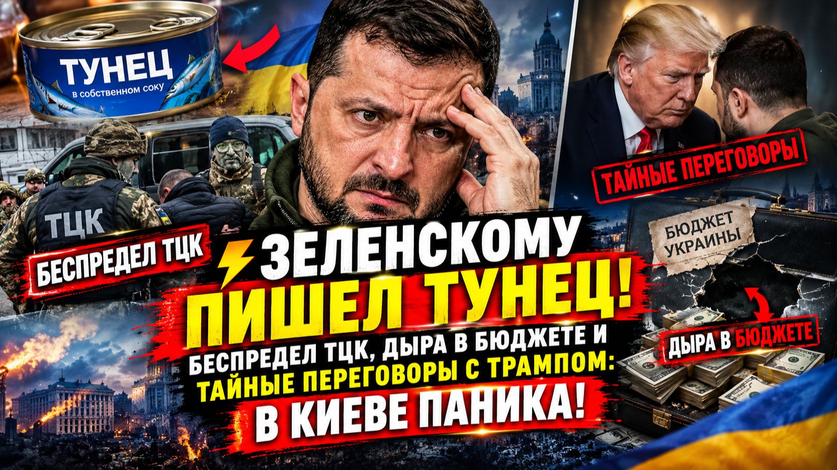 ⚡️ЗЕЛЕНСКОМУ АМБА! 💥«ЭТО КРАХ БАНКОВОЙ!  ТАЙНЫЕ ПЕРЕГОВОРЫ с Трампом: В Киеве паника!