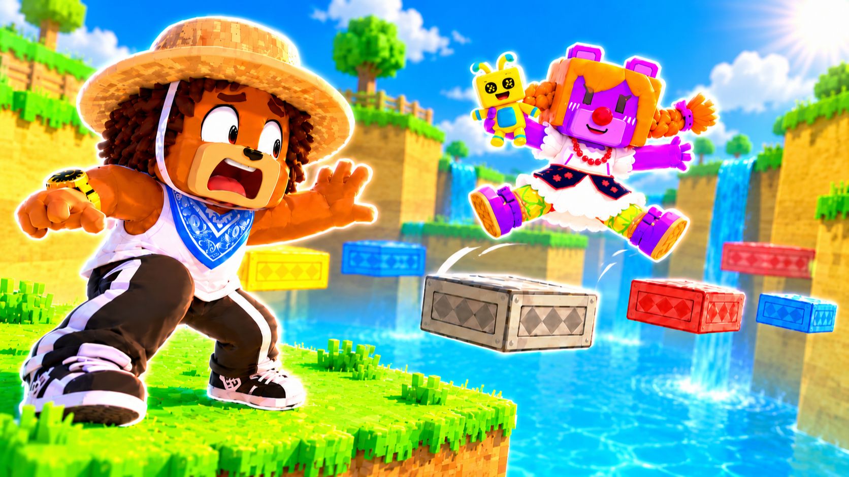 😨 УЧУ ПОДРУГУ НУБИХУ ИГРАТЬ В СУПЕР МИШКА! Super Bear Adventure