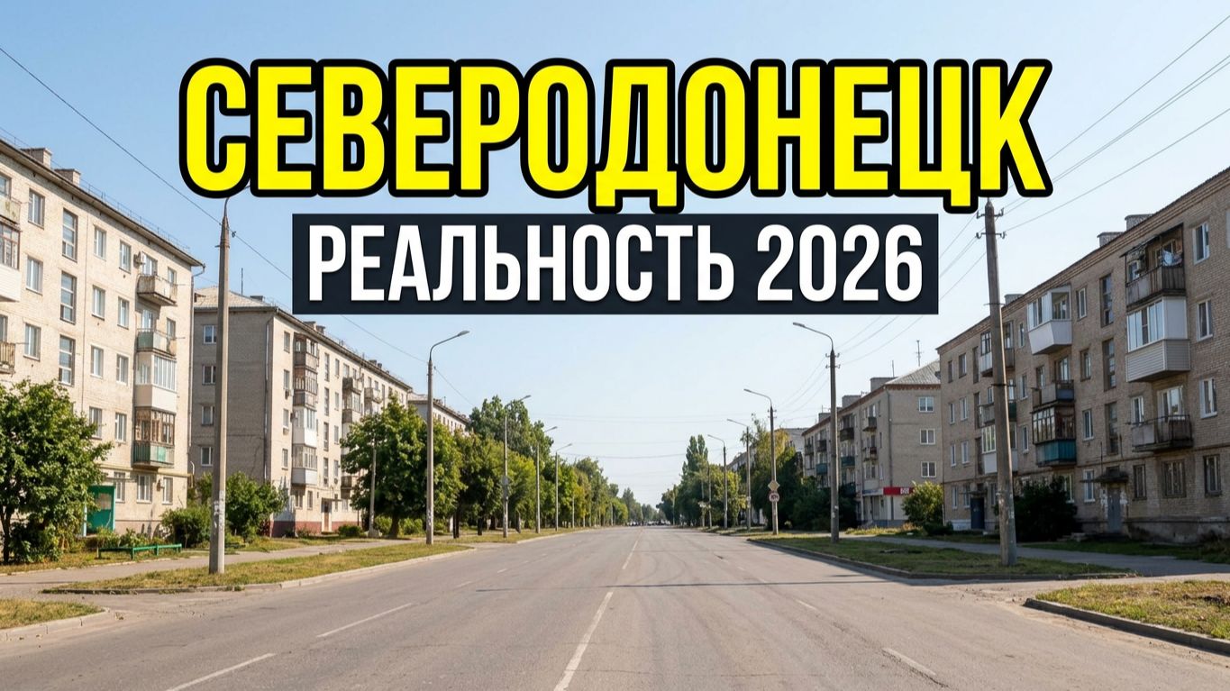 СЕВЕРОДОНЕЦК СЕЙЧАС 2026  #severodonetsk #donbass