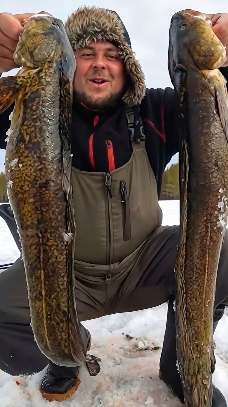 🐟 Налим — единственная пресноводная треска в мире