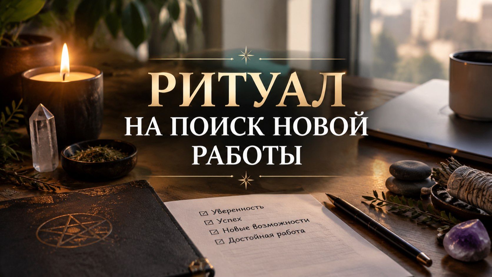 Ритуал на поиск новой работы.
