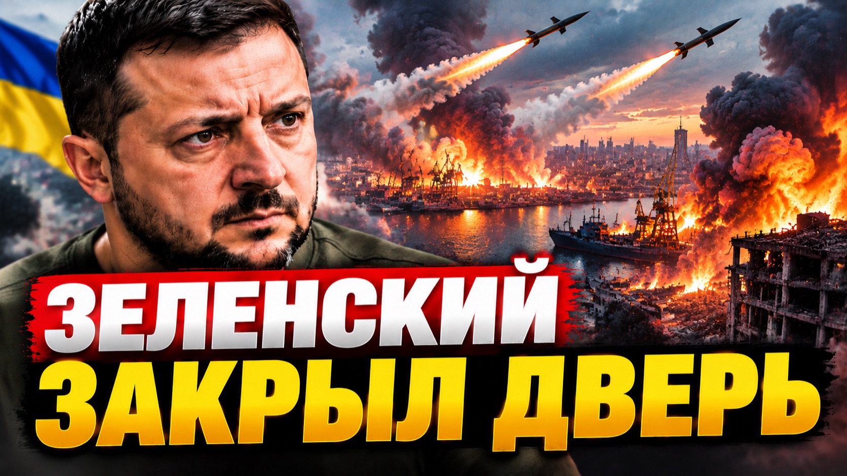 Зеленский закрыл дверь для мира? Удары по Украине, спор в Европе и новый кризис вокруг Киева