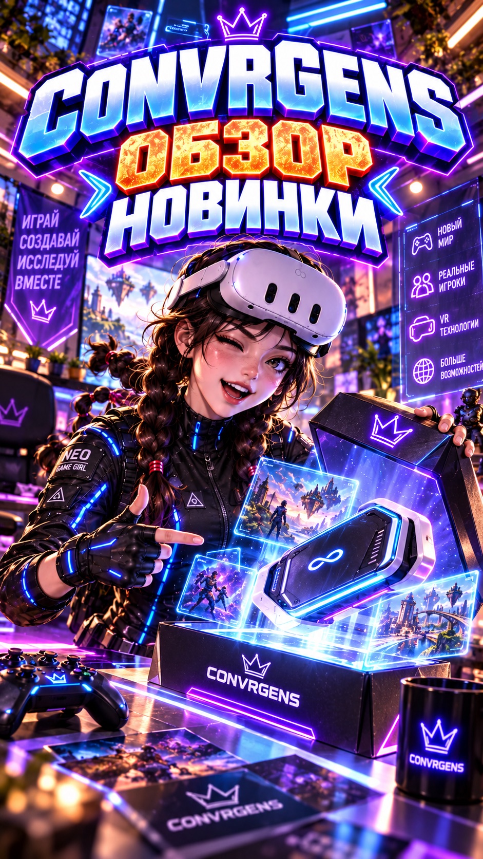 ConvrGens обзор на новинку этого года!