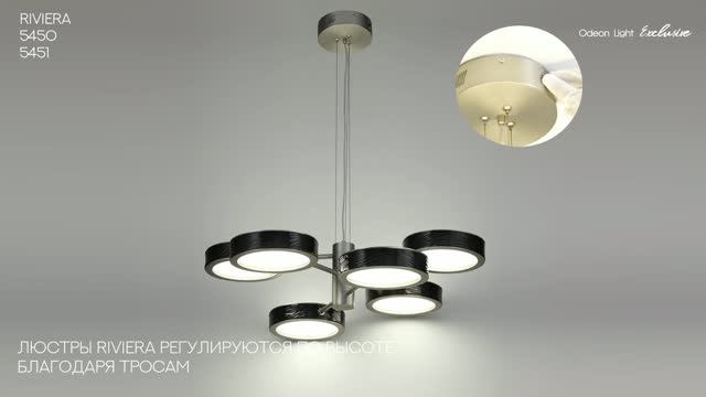 ODEON LIGHT EXCLUSIVE RIVIERA 5451/18LB 5451/32LA 5451/32L 5451/18LA 5451/10WLA 5451/10WL