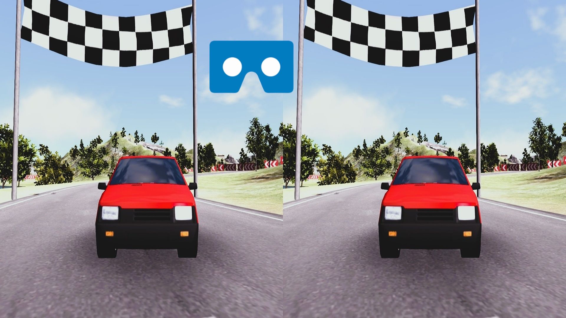 Russian Racer 3Д видео для VR очков 3D SBS VR Box
