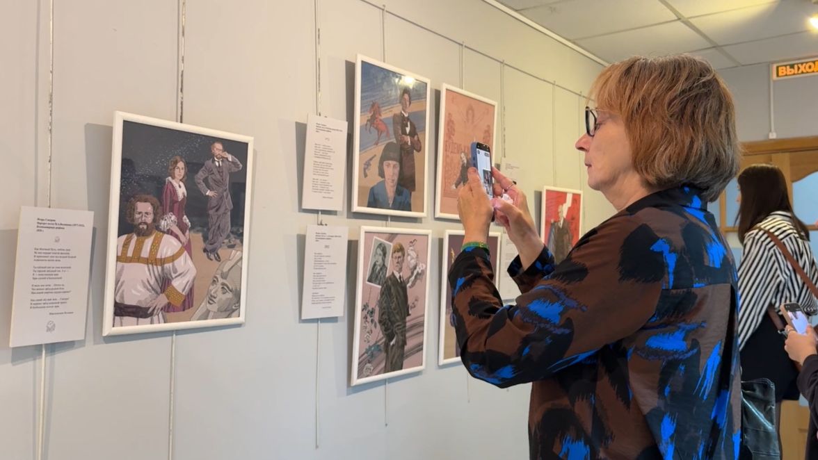 В зале имени Нужина в Ярославле открылась выставка «Русский мир»