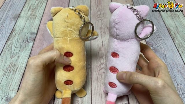 Брелок Lanson goods Котенок в ассортименте - видео
