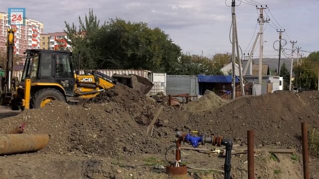 Абакан планомерно ведёт масштабное строительство новой канализационно-насосной станции