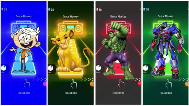 МУЛЬТИКИ ЧЕЛОВЕК ПАУК ХАЛК ТРАНСФОРМЕРЫ КОРОЛЬ ЛЕВ ГРОМКИЙ ДОМ 🎮 ИГРА